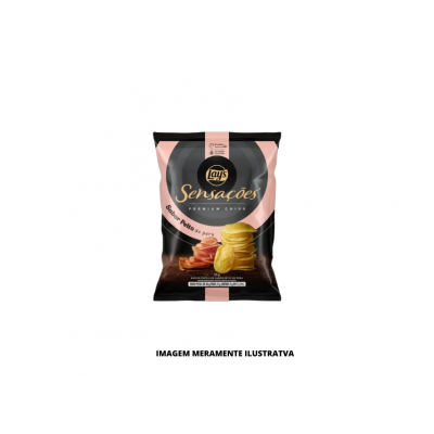 SALGADINHO - ELMA CHIPS - 35g LAYS SENSACOES PEITO DE PERU